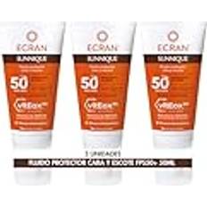 Hudvård Ecran Sunnique Fluid Solskyddsmedel SPF 50 24 h