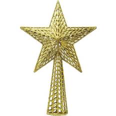Fiesta Julestjerne I Glitter Guld Juletræspynt