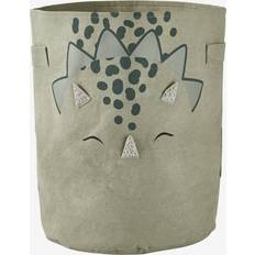 Blue Storage Baskets Kid's Room Vertbaudet XL Dinosaur Basket Blue Medium Solid