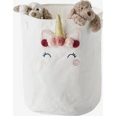 Vertbaudet XL Storage Basket Unicorn White