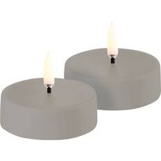 Uyuni Genopladeligt Fyrfadslys LED 2-pack Maxi 6x2,3 cm LED-lys