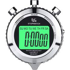 Stop Watches Tauoh Moresk Digital Stopwatch Timer 2 Lap