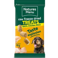 Natures Menu Freeze Dried Bites Chicken Dog Treats 4 x 15grams 0.02kg
