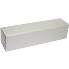 White Gutter FloPlast White Square Downpipe 65mm x 4mtr
