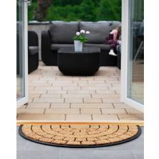 Polytuft Bombay Stone Dörrmatta 60 x 90 Beige cm