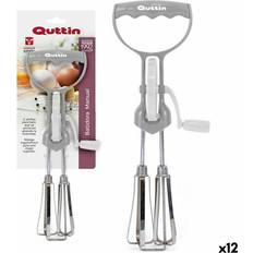 Hand Blenders Quttin Hand-held Blender Manual Kitchen Utensil 31 x 10 cm 12 Units