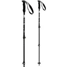 Gåstavar tsl-outdoor Country Alu 3 Light Vandringsstavar Black White 60 135 cm