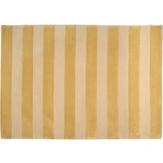 Kelimtæpper Classic Collection Tæppe Stripe Boucle 170x230 Gul Gul cm