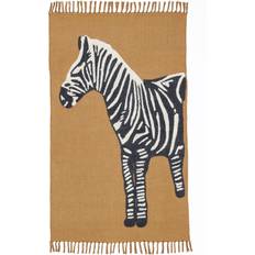 RugVista Zoey Zebra Matta 90x150 Brun Svart Svart, Brun