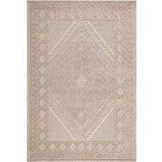 KM Home Mattan Hampton för Inomhusbruk Utomhusbruk Natur Plastmattor Beige cm