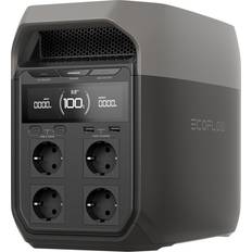 Ecoflow Elværktøj Ecoflow EF Delta 3 Tragbare Powerstation 1 024 Wh Solargenerator