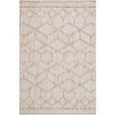Mattor & Fällar SoffaDirekt Mino Tunis Matta 200x290 Natur Natur