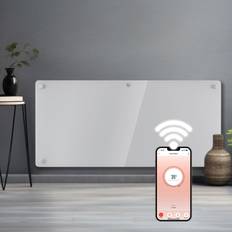 2000W White Glass Electric Panel Heater