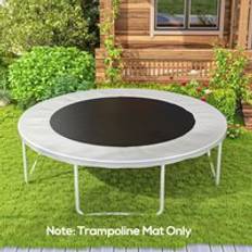 Trampolines Sportnow Replacement Trampoline Mat for 12ft Trampoline Frame Black
