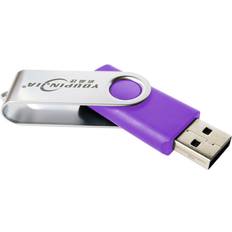 Memory Cards & USB Flash Drives Greenzech 32GB Purple 64G USB2.0 Flash Drive