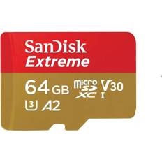 Memory Cards & USB Flash Drives SanDisk Extreme microSD TF Memery Card 64GB