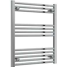Capo Straight Heated Towel Rail 800mm h x 600mm w Chrome
