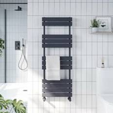 Heated Towel Rails Orbit Life Flat Panel Heated Towel Rail 800mm h x 450mm w Anthracite