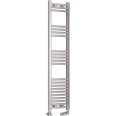 Heated Towel Rails Eastbrook Wendover Straight Towel Radiators 1400mm x 300mm Chrome
