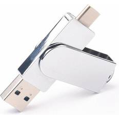 Greenzech Universal Metal 32GB 64GB Type-C OTG USB 3.0 U Disk Flash Drive