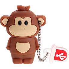 Memory Cards & USB Flash Drives Greenzech Monkey 64GB USB2.0 Flash Drive
