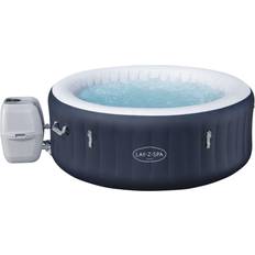 Oppblåsbare Boblebad Bestway Oppblåsbart Boblebad Miami EnergySense AirJet 4 Mörkblå 1.80m x 66cm