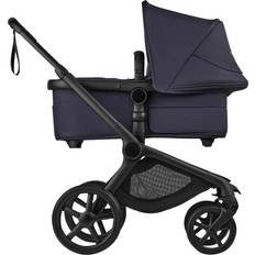 Bugaboo Fox 5 Renew Complete Vugge Og Sittevogn Black Deep Indigo