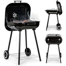 Grillar Modern Home Robust Trädgårdsgrill med Stort Galler och Ventilationssystem