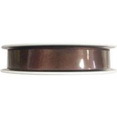 Berisfords Double Face Poly Satinband Varm Choklad 15 mm