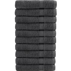 vidaXL Premium Sauna Towels 80 x 200 cm 10 pcs Gold Bath Towel (150x)