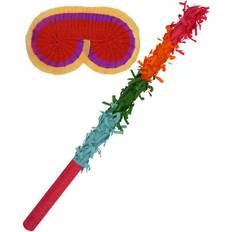 Henbrandt Pinata Buster Set Multi-Listing Basher Birthday Party Game Toy Eye Mask