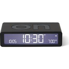 Lexon Väckarklockor Lexon LR157N0 Digital-Wecker Flip Classic Schwarz