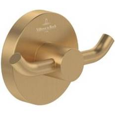 Elements Tender Double Robe Hook Gold One Size