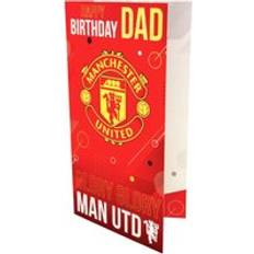 Dad Birthday Card Red One Size