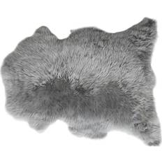 Shepherd Skind Shepherd Livia 70x105 cm Lammeskind Fåreskind Mørkebrun Grå, Brun