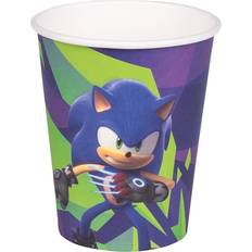8 Pappbecher Sonic Prime Lila