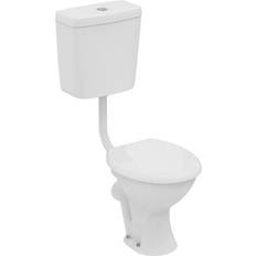 Armitage Shanks Magnia Low-Level Toilet and Seat White Ceramic