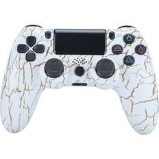 MTK Trådlös Spelkontroll För PS4 Game Med Högtalare Och Stereoheadsetuttag