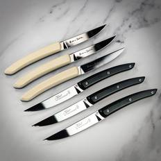 Claude Dozorme Shadow Box of Six Steak Knives