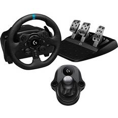 USB typ A Ratt- & Pedalset Logitech Logitech G923 SE Racing Wheel and Shifter Combo