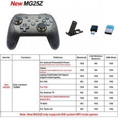 Game Controllers Maxpower MG25Z Wireless Controller For Nintendo Switch