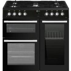 Flavel Cookers Flavel MLN9FRK 90 cm Dual Fuel Range Cooker Black