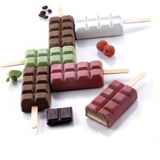 Bagetilbehør Silikomart Gel02 Choco Stick 2 Sæt 6 Stk Chokoladeform
