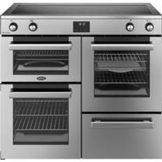 Belling 444411802 100cm Wide Cookcentre Induction Range Cooker Stainless Steel