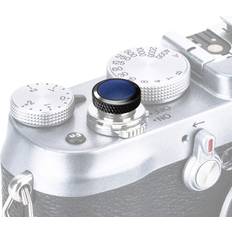JJC JJC Soft Release Shutter Button Black Blue Fuji Fujifilm X100V XT4 X100F X100T