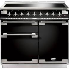 100cm Induktionsspisar Falcon Elise 100 Induktion Gloss Black Krom Nickel