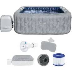 Uppblåsbara spabad Bestway Aufblasbarer Whirlpool San Francisco MaxHold EnergySense Smart Luxe HydroJet Pro 7