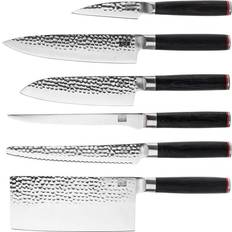 Kotai Complete 6-Piece Knife Set Chef's Knife, Bread Knife