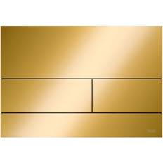 Tece Spolknapp Metall Med Pvd-Finish Square Polerat Guld