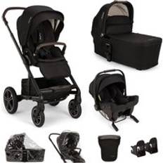 Mixx Next Travel System Bundle with I-Size Base Caviar